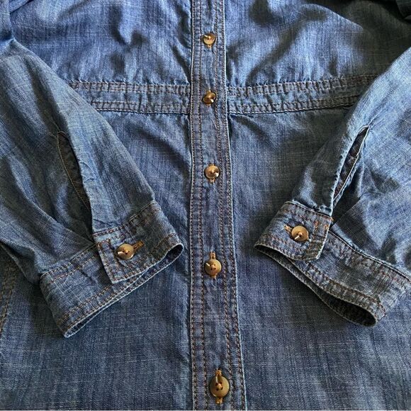 J. Jill Denim Shirt Dress - Picture 7 of 10